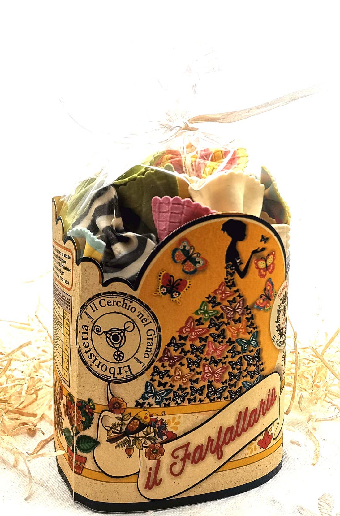 IL POZZO DEL RE firma Antonio Marella - Wholesale Pasta - Farfallario (All Butterflies Together) 400 G1