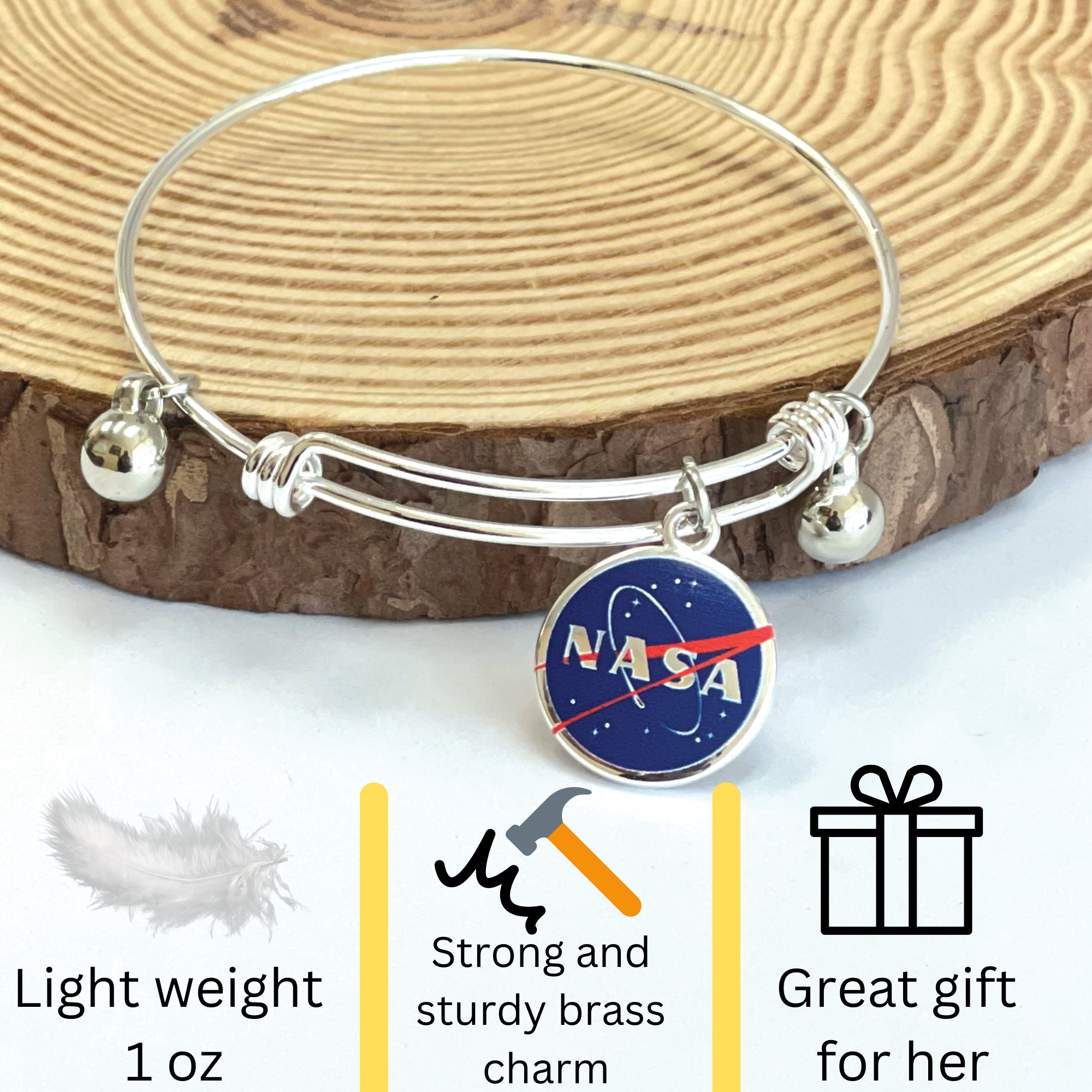 Fiona Accessories - Wholesale Beaded Bracelet - NASA Bracelet Stretch Beaded Bracelet for Woman7