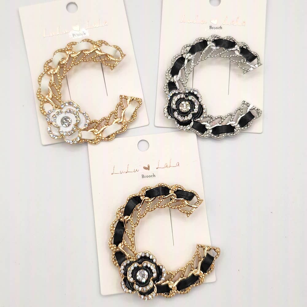 anbfashion - Wholesale Brooch - Flower C  Brooch3