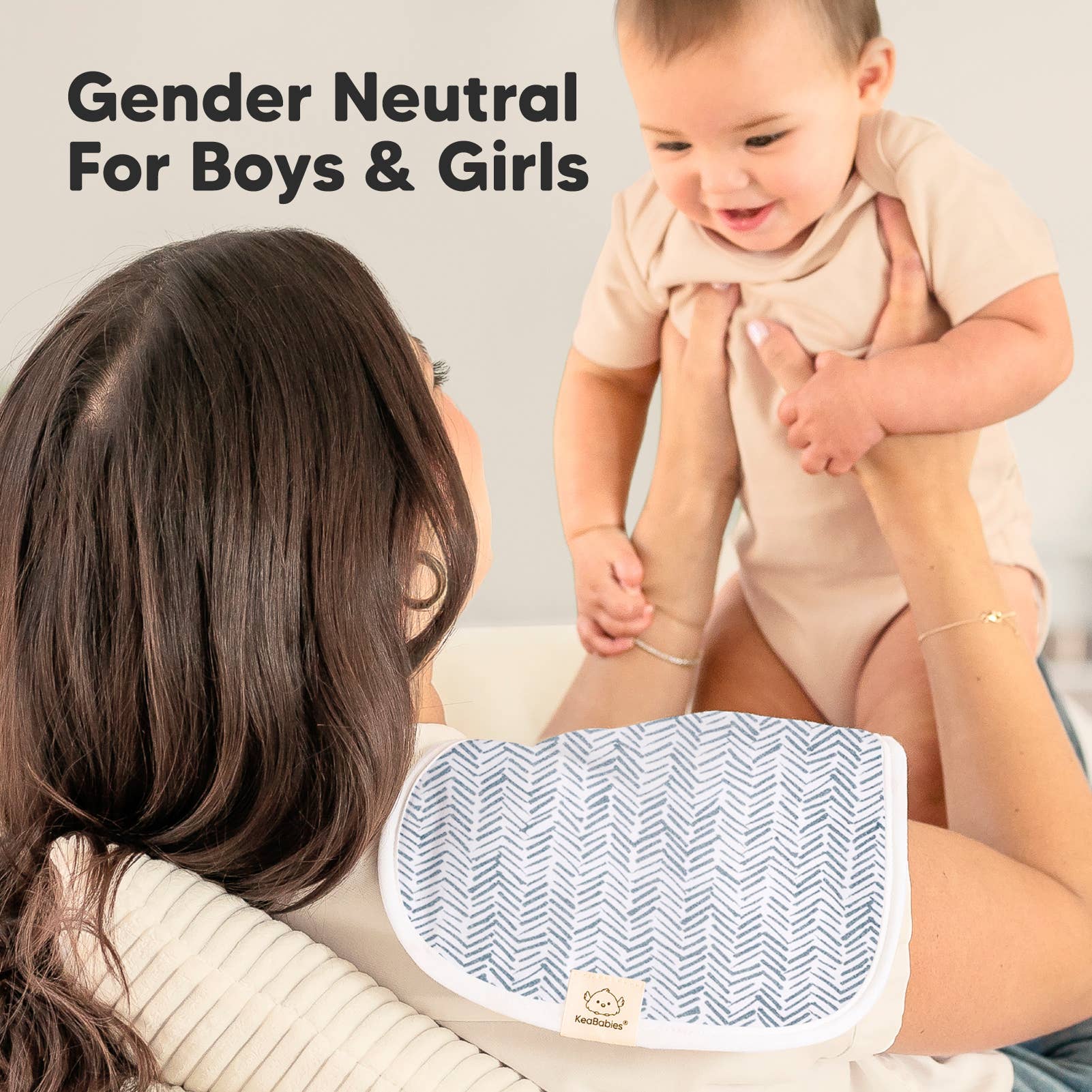 Nórdico KeaBies 5-Pack Panos Urban Burp para venda a revendedores na Faire7