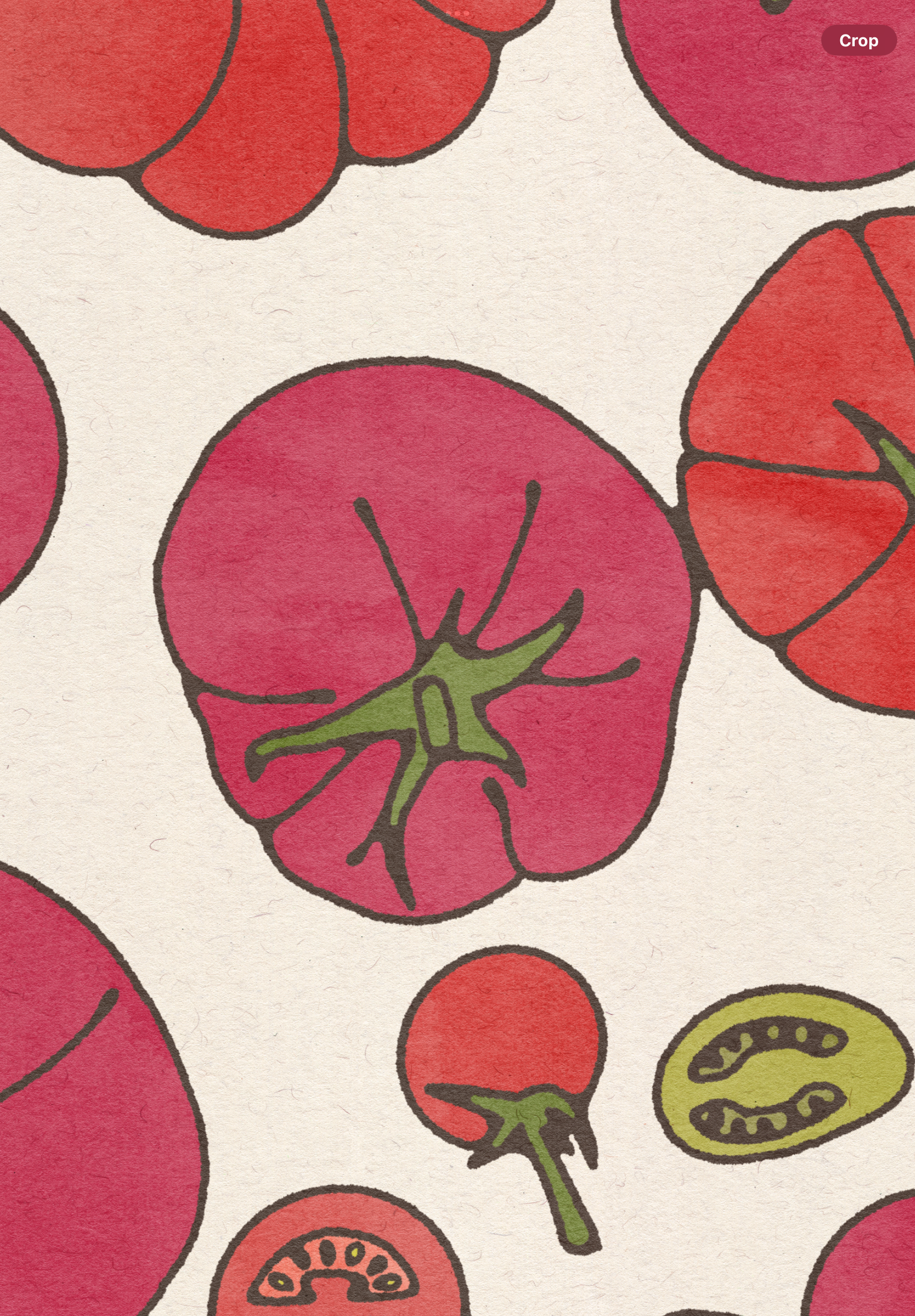 Brooke Finally - Wholesale Art Print - 8x8 Tomato Print1