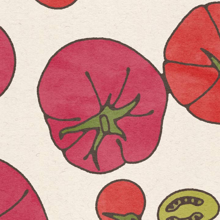 Brooke Finally - Wholesale Art Print - 8x8 Tomato Print1