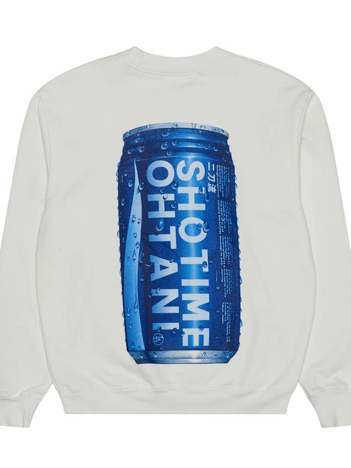 엘A SHOTIME OHTANI CREWNECK - (White) for wholesale by Rip N Repair