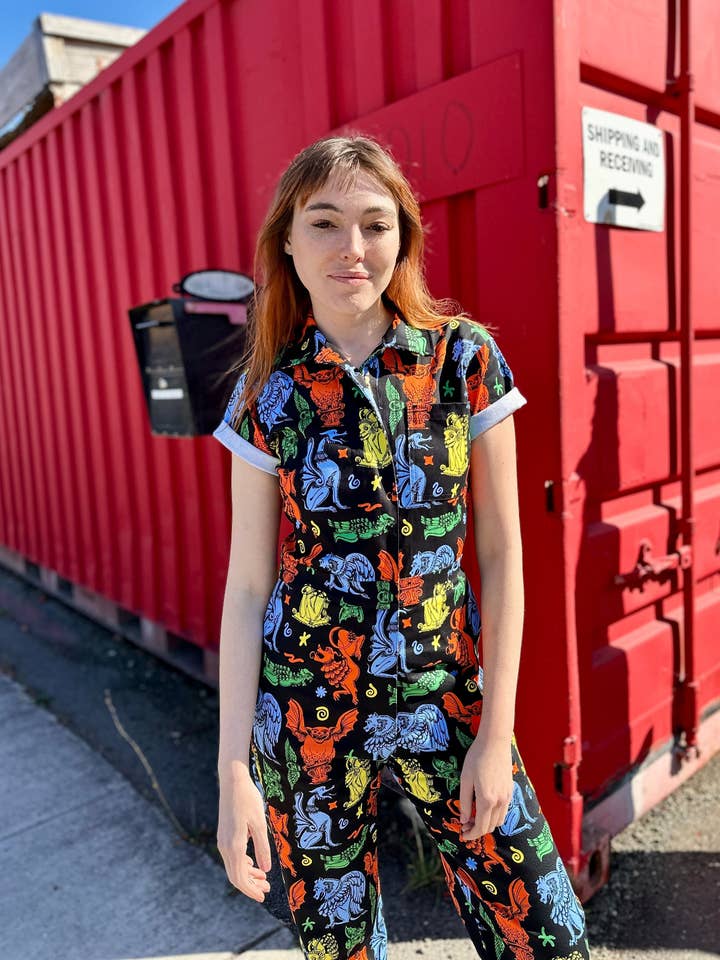 Twill Coveralls Gargoyles for wholesale by Nooworks