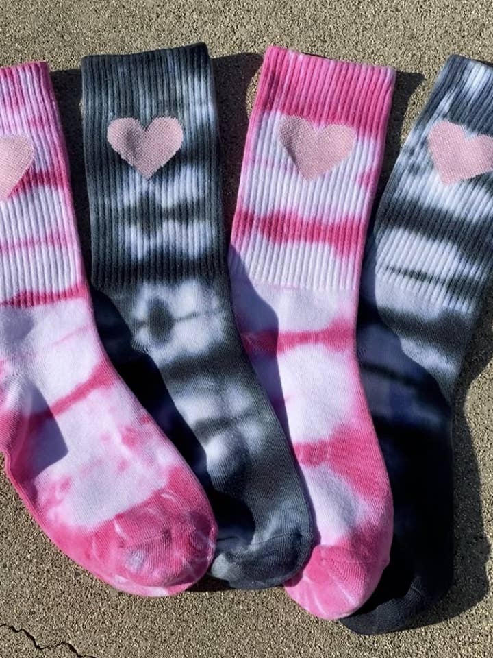 Limitless Love Tie Dye Sock Bundle - Sunlight Activated for wholesale by Momma Osa