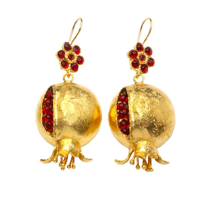 Item # RS-722 - Gold Plated Earrings for wholesale by The Ancient Bazaar Jewelry & Accessories