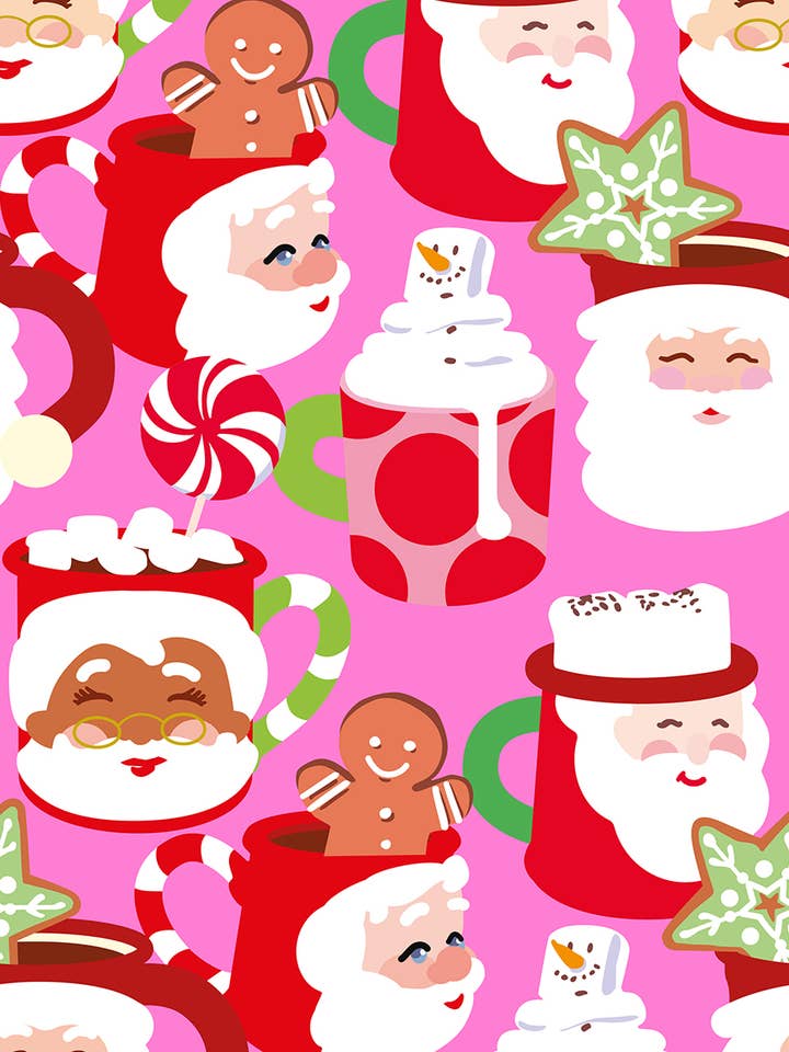 Christmas mugs wrap christmas card for wholesale by Noi Publishing