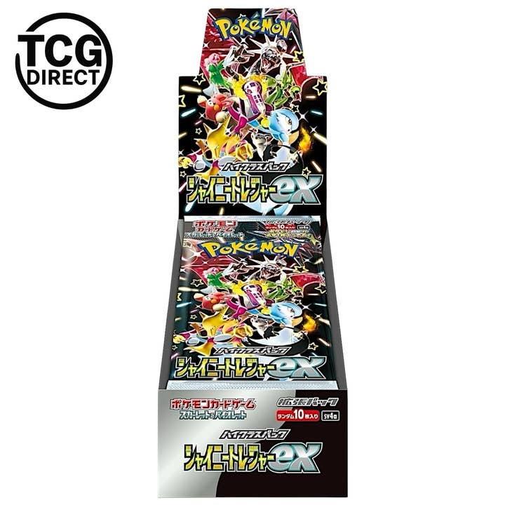 Visa 10 booster Pokémon SV4A Shiny Treasure Japansk för wholesale av TCGDIRECT