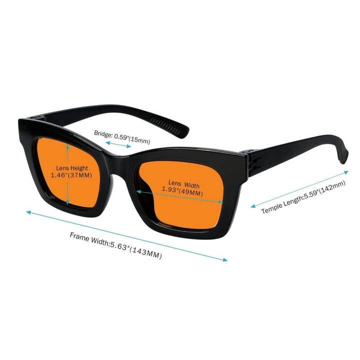 SPARE-SPECS, LLC - Wholesale Sunglasses - Unisex - 100% Blue Light Blocking Metalless Eyeglasses19