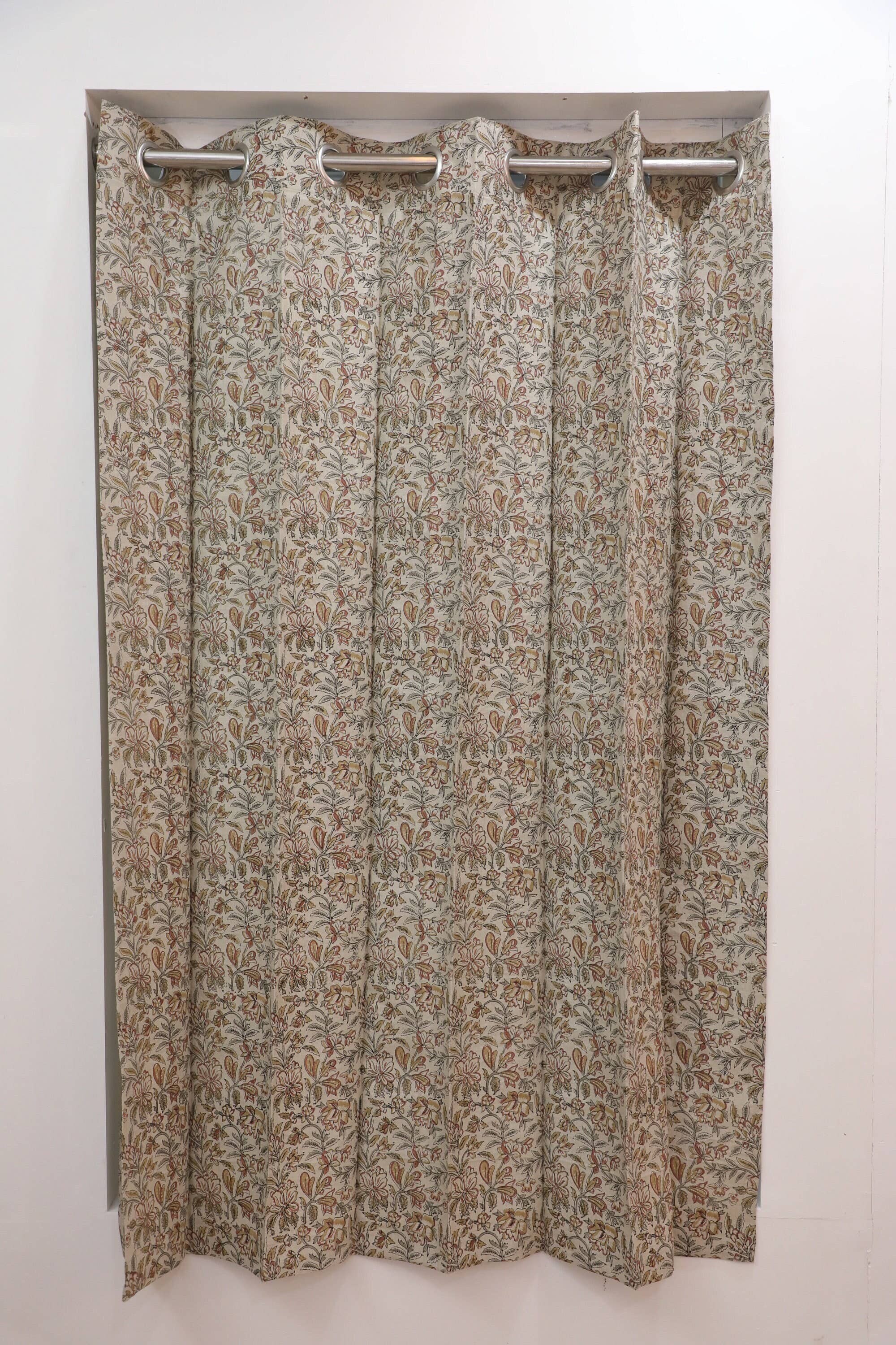 Fabdivine - Wholesale Curtain - Traditional Hand Block Printed Curtain: Qudrat0