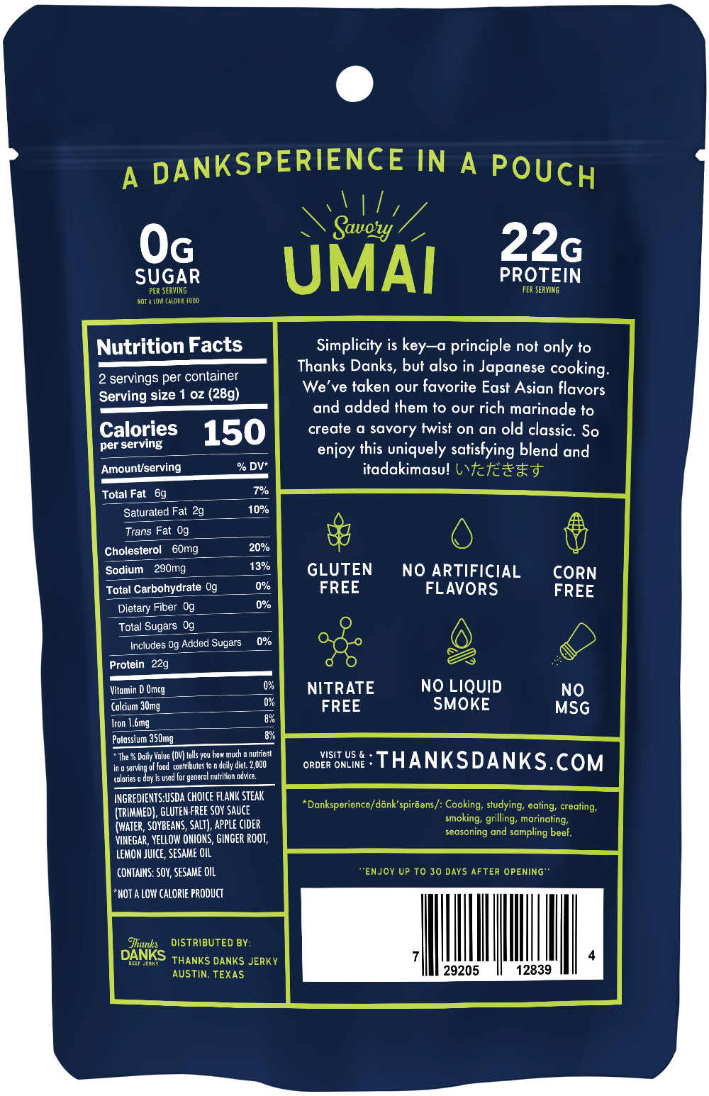 Thanks Danks - Vendita all'ingrosso Carni essiccate - Umai1