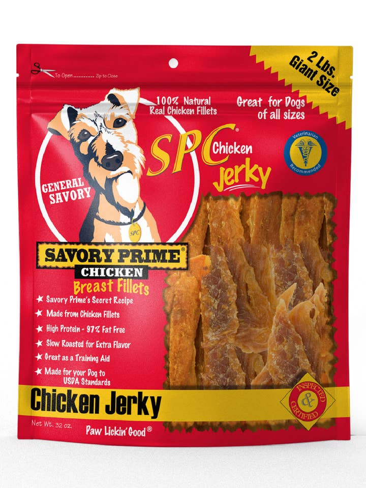 Natürliche Hühnerbrust-Jerky 32 oz. für den Großhandel von Savory Prime