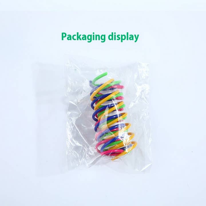 TYPE Jumping Spring Toy for Cats – Colorful & Fun_CWMM7178 for wholesale on Faire6