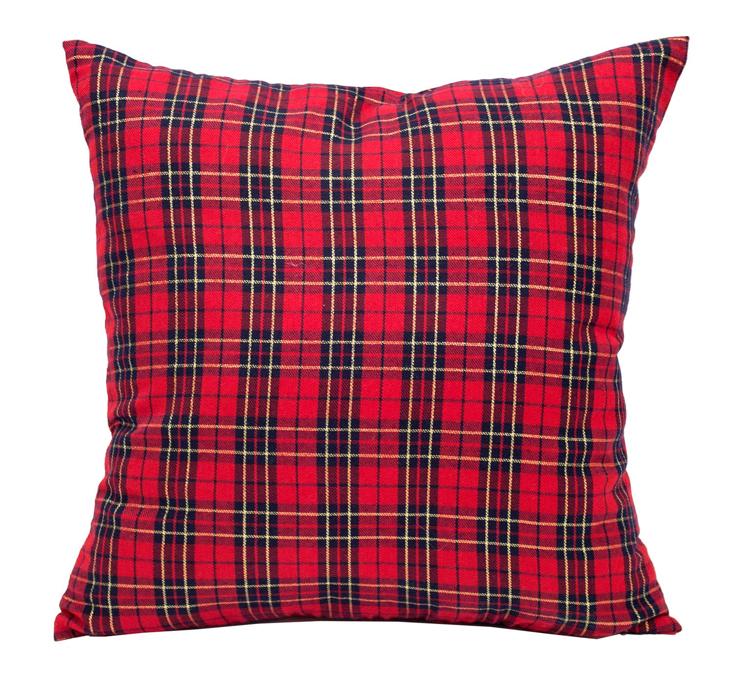 Fennco Styles - Wholesale Throw/Decorative Pillow - Plaid Reindeer 17" Decorative Throw Pillow2