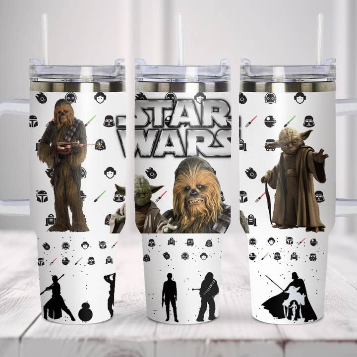 Gobelet Starwars_Custom 40 oz pour la vente par Beautiful Creations by Laney