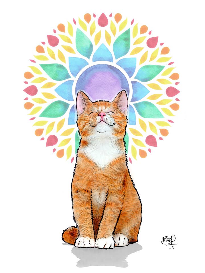 Goede Vibes #180 - verticaal voor wholesale door Shawn Braley Illustration