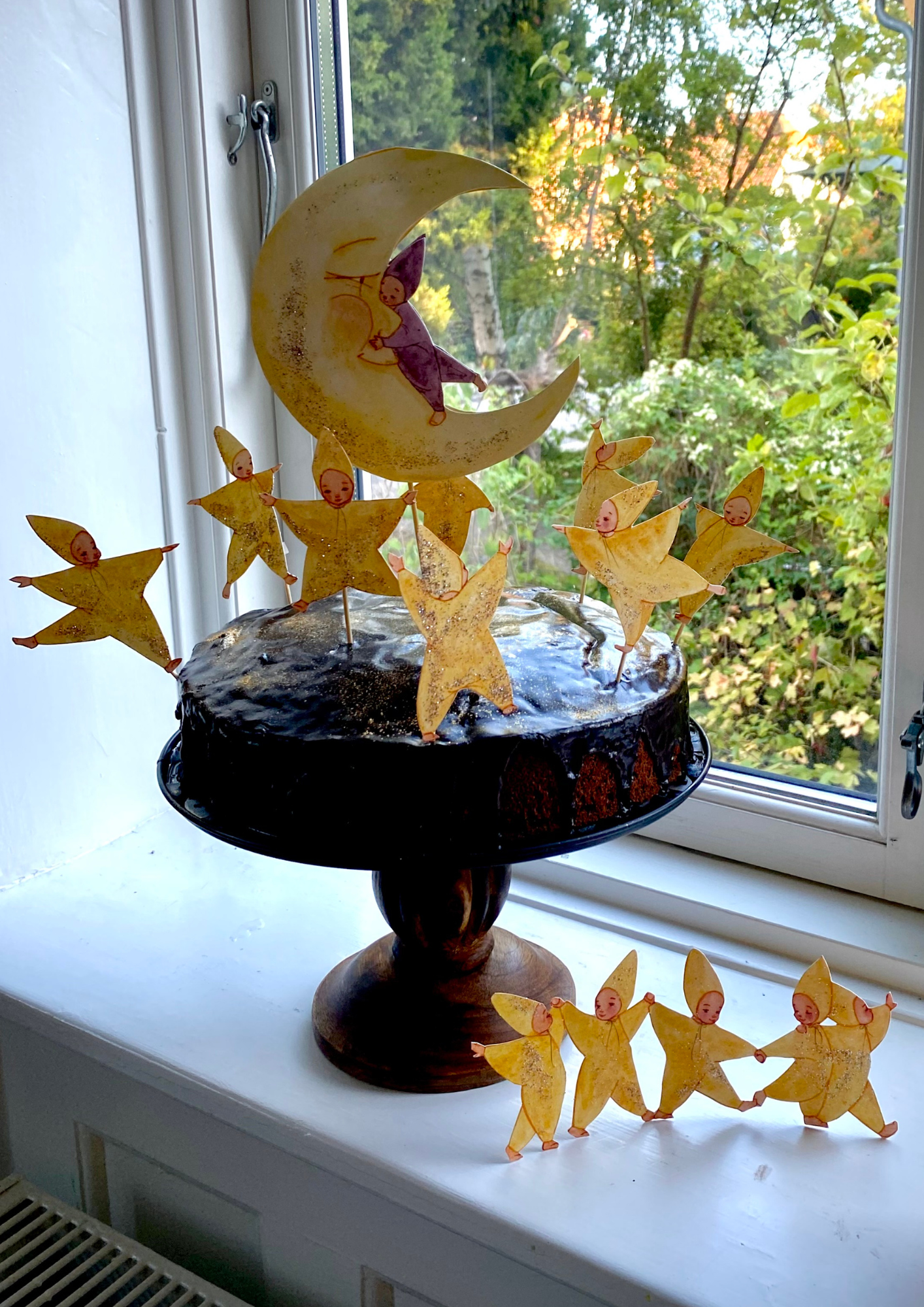 Tall Hat Tales - Wholesale DIY Craft Kit - Dansende stjernebørn papirklip3