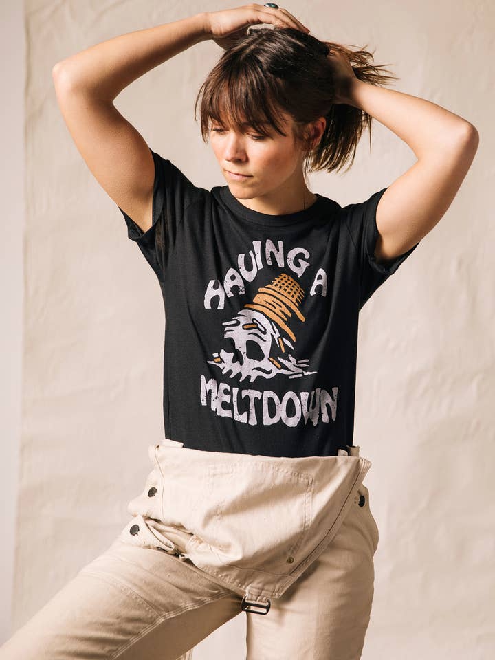 Pyknic - Wholesale Screen Printed T-Shirt - Women's - Having a Meltdown Tee