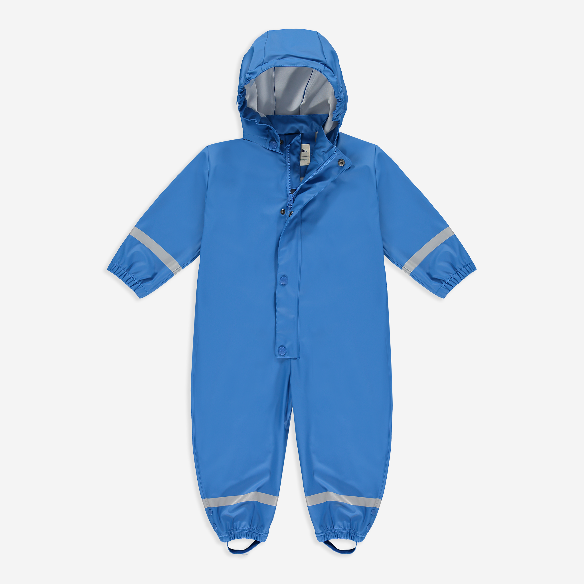 Blue Muddy Puddles Recycled Rainy Day Waterproof Puddle Suit for wholesale on Faire0