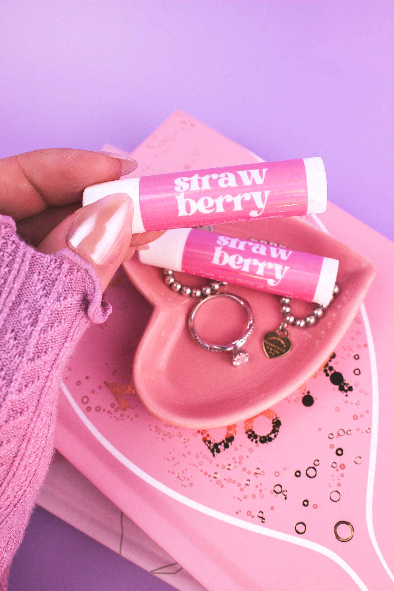 Soeur Body and Candle - Wholesale Lip Balm - Strawberry Lip Balm1