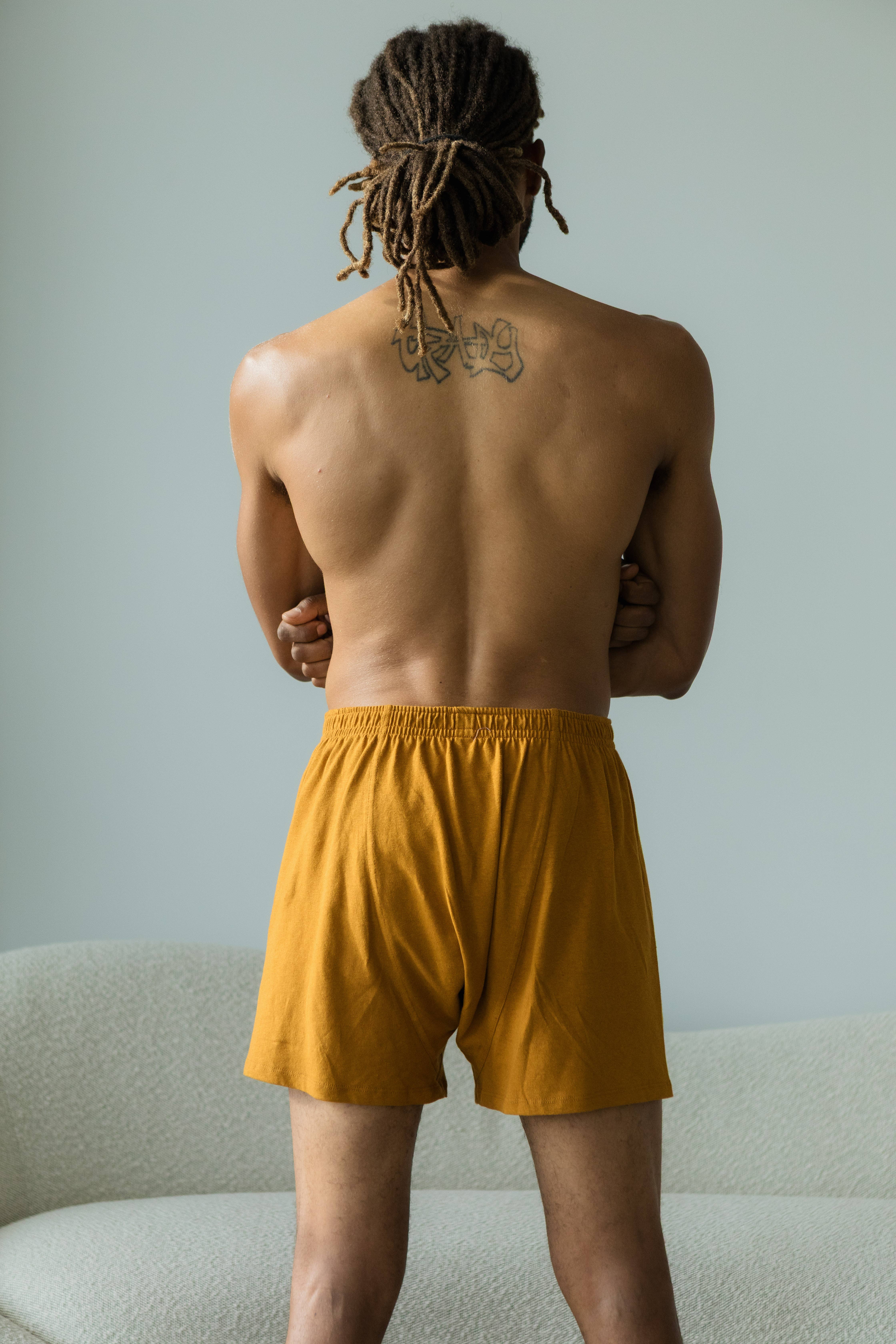 UNA PLUMA - Wholesale Underwear - Unisex - Breathable Boxers - Linen organic cotton blend loose boxers6