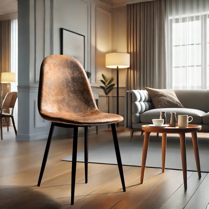 HOMYCASA DESIGN INC - Wholesale Chair - CHARLTON Side Chair-Ideal for Studio Lobby Lounge Conference7