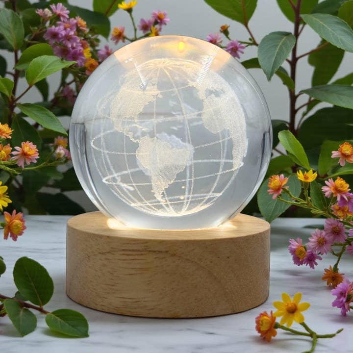 LED Orb - Terre pour la vente par Earths Elements Wholesale