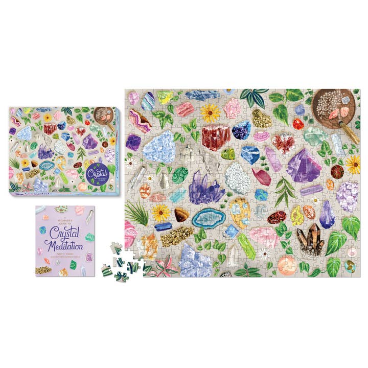 Crystals 500-Piece Puzzle for wholesale by Hachette Book Group