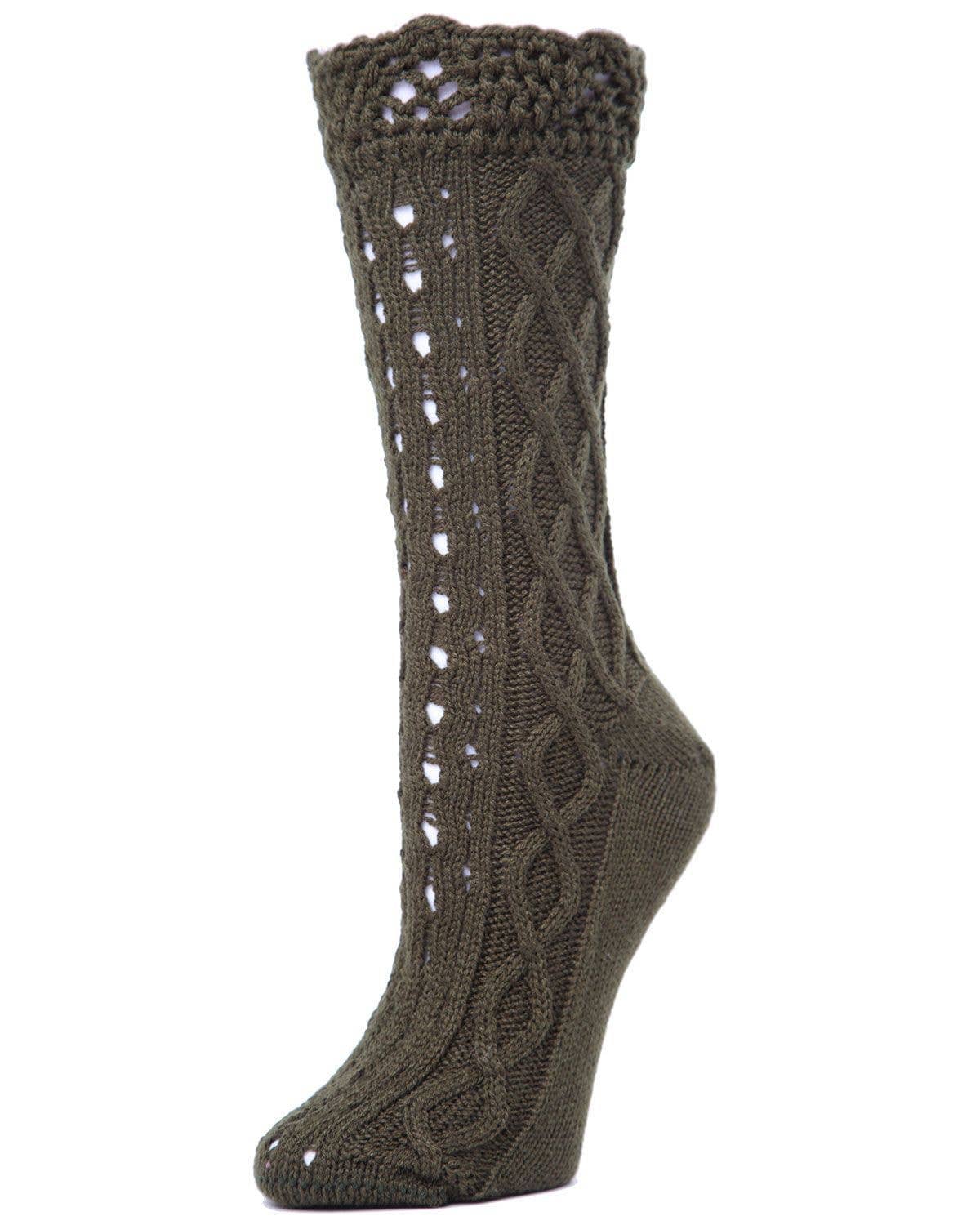 Infinity Classics International Inc. - Wholesale Socks - Women's - MeMoi Mixed Patterns Chunky Knit Crew Socks4