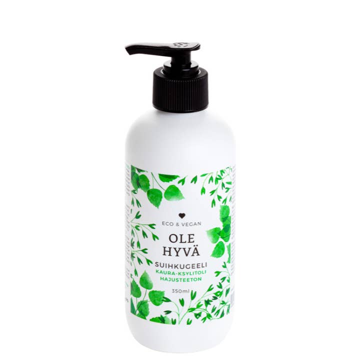 Ole Hyvä Metsä - Wholesale Body Wash/Shower Gel - Unscented Oat Xylitol Shower Gel 350ml0