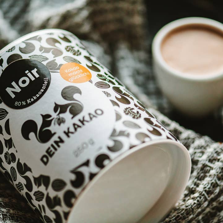 Dein Kakao - Wholesale Hot Cocoa Mix/Kit - Noir Organic Chocolate Powder | Your Cocoa | Licorice | Ginger3