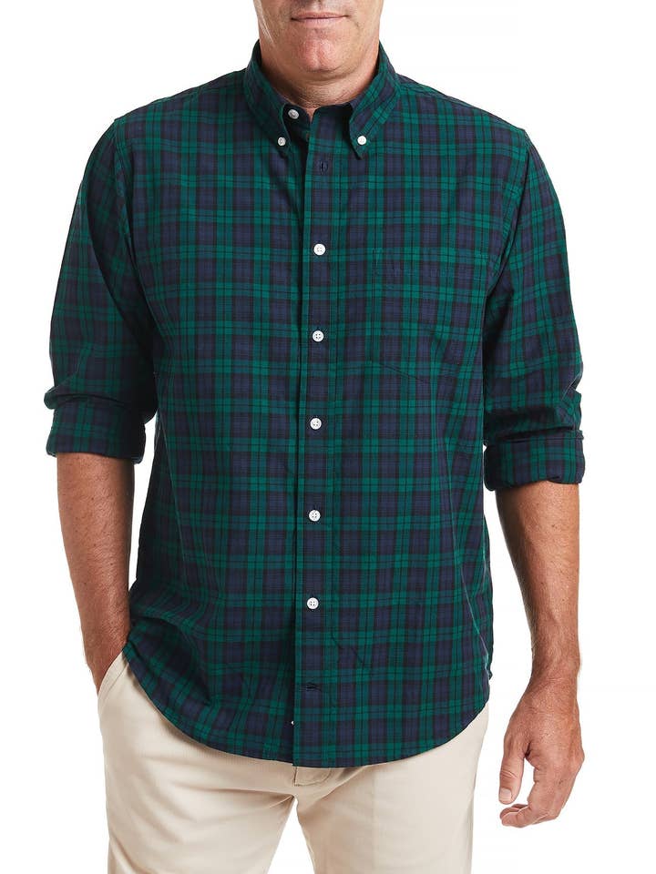 Chemise Chase Blackwatch Tartan pour la vente par Castaway Clothing Nantucket Island