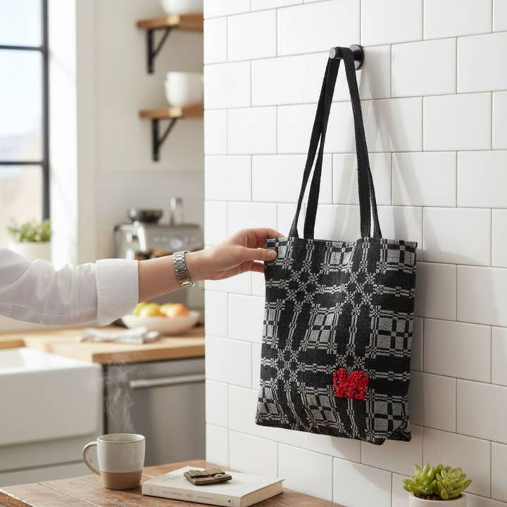 Dragon embroidered Tote / shopping bag for wholesale by Moose & Co