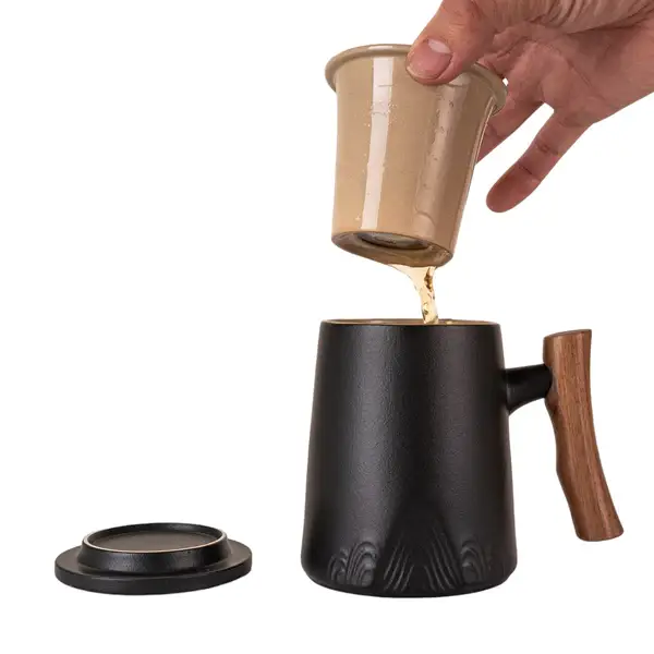 Urban Tokyo - Wholesale Coffee Mug - Mugs with Infuser and Lid - 12 fl.oz.1