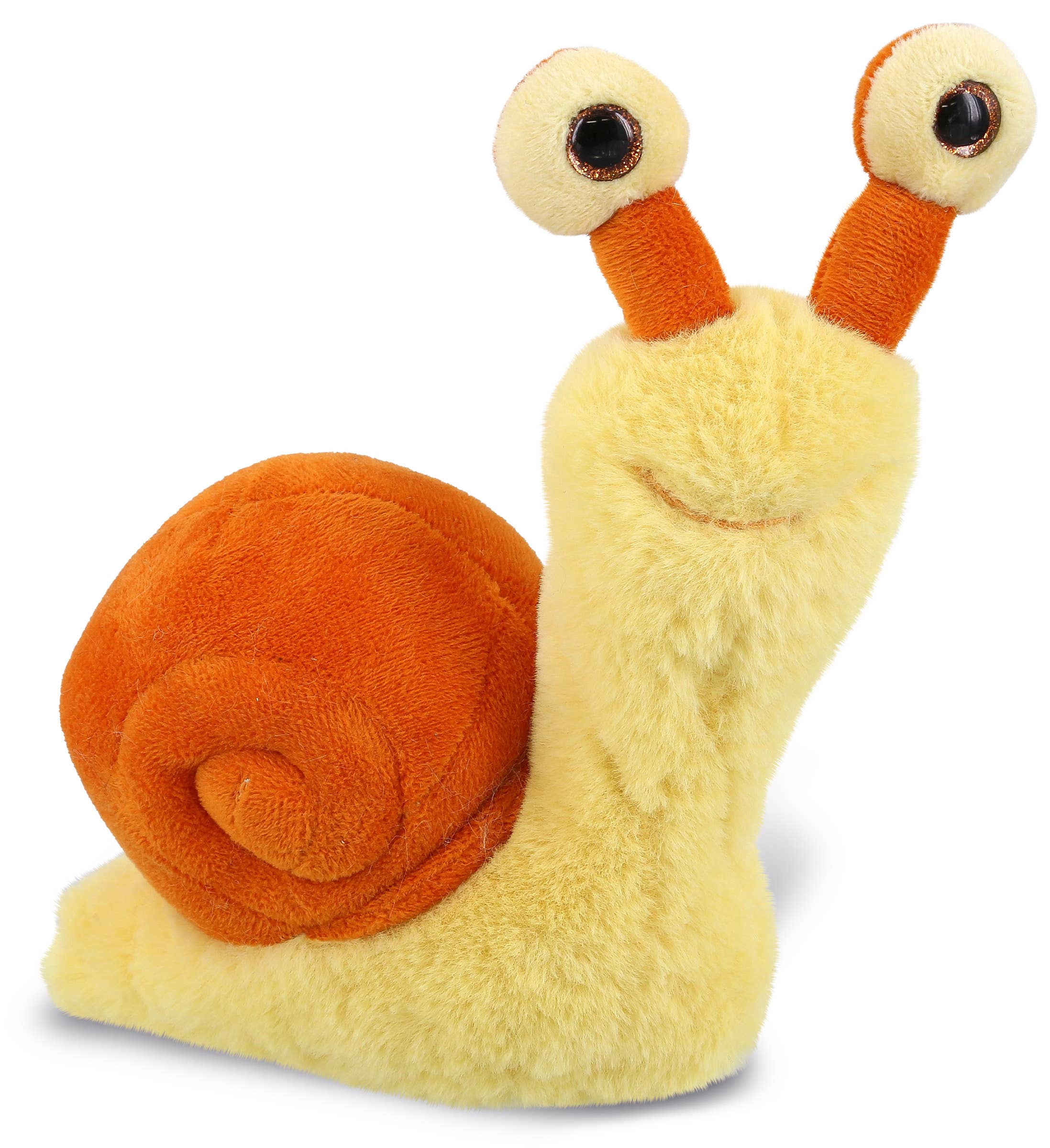 Cota Global – Großhandel Kuschel-/Plüschtier – Kind & Baby – Superweiches Plüsch - Orange Schnecke Klein 5,5"0