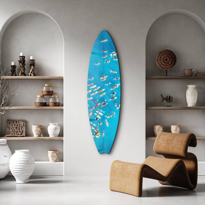 Artdesigna KG - Wholesale Wall Accent - Surf's Up | Surfboard Glass Wall Art5