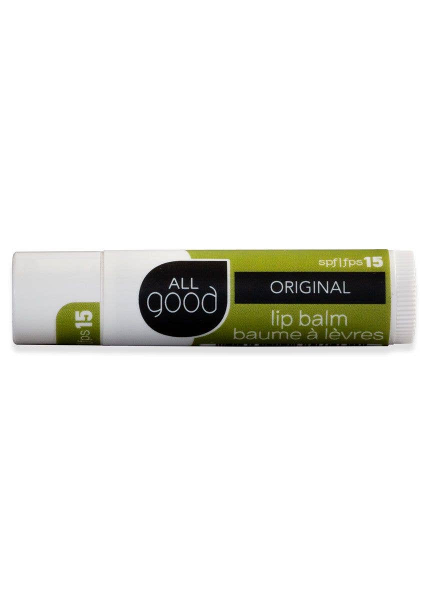 All Good Body Care - Wholesale Lip Balm - Original SPF15 Lip Balm - 18 Count Counter Display1
