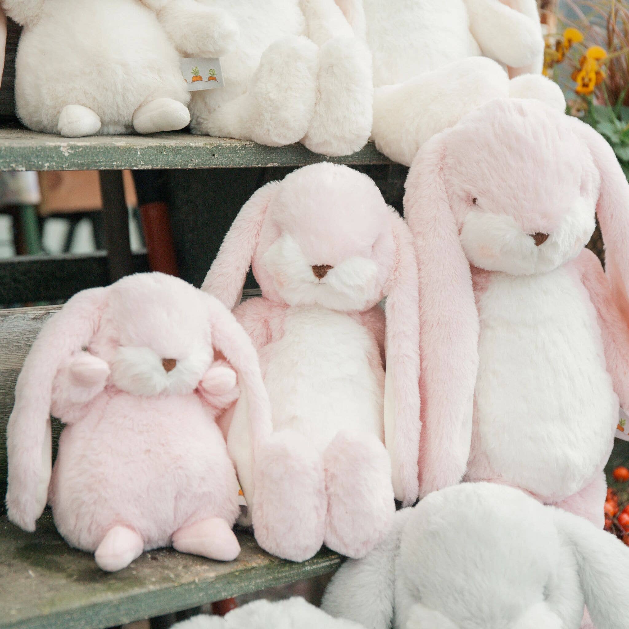 Bunnies By the Bay - Wholesale Stuffed/Plush Toy - Kids & Baby - Tiny Nibble 8" Bunny - Pink5