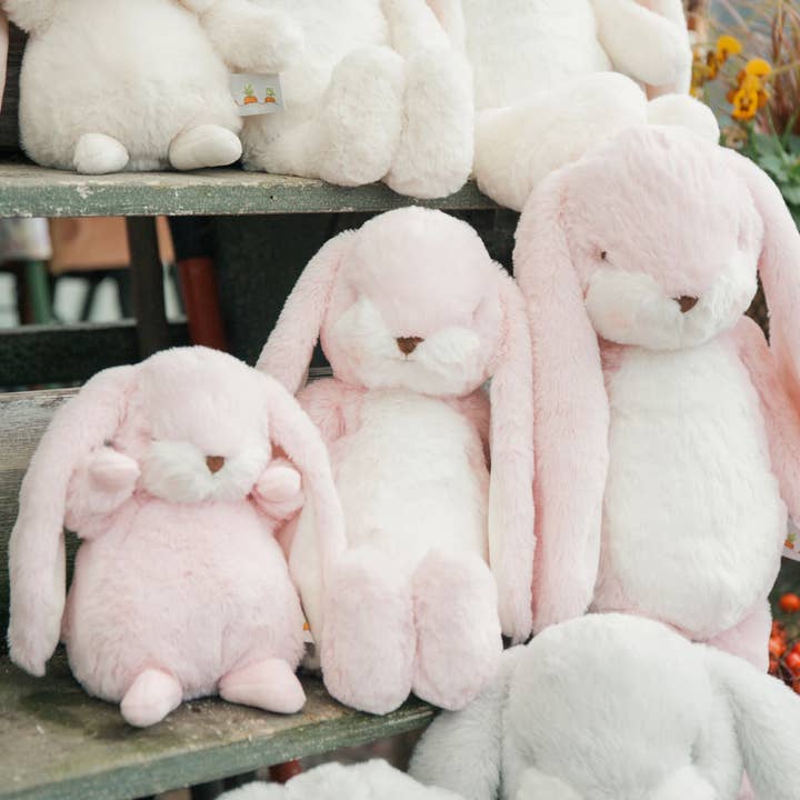 Bunnies By the Bay - Wholesale Stuffed/Plush Toy - Kids & Baby - Tiny Nibble 8" Bunny - Pink5