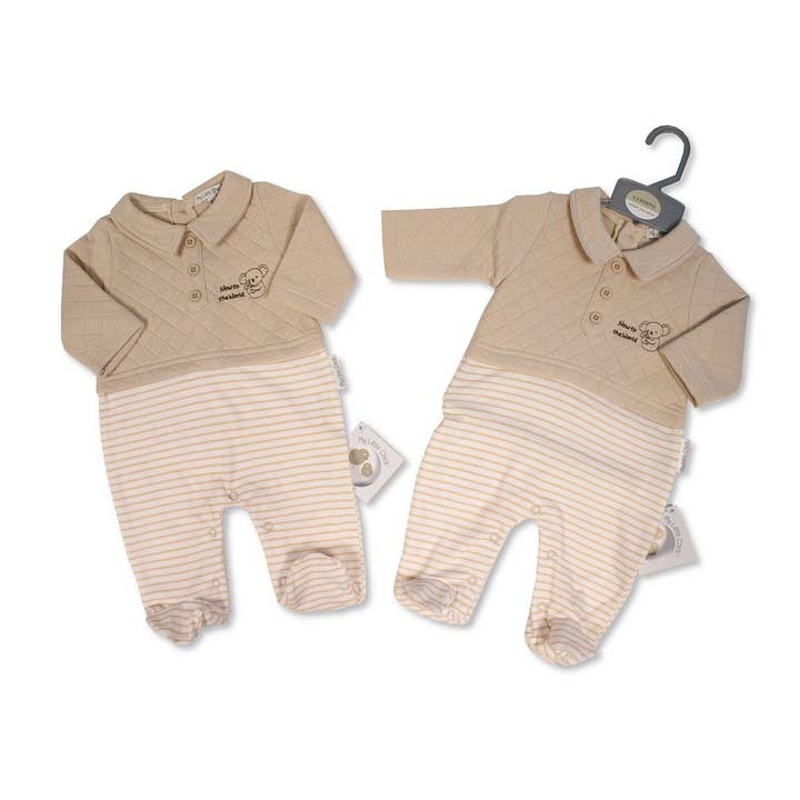 Baby Boys All in One - New to the World -2590 for wholesale by Sheldon International