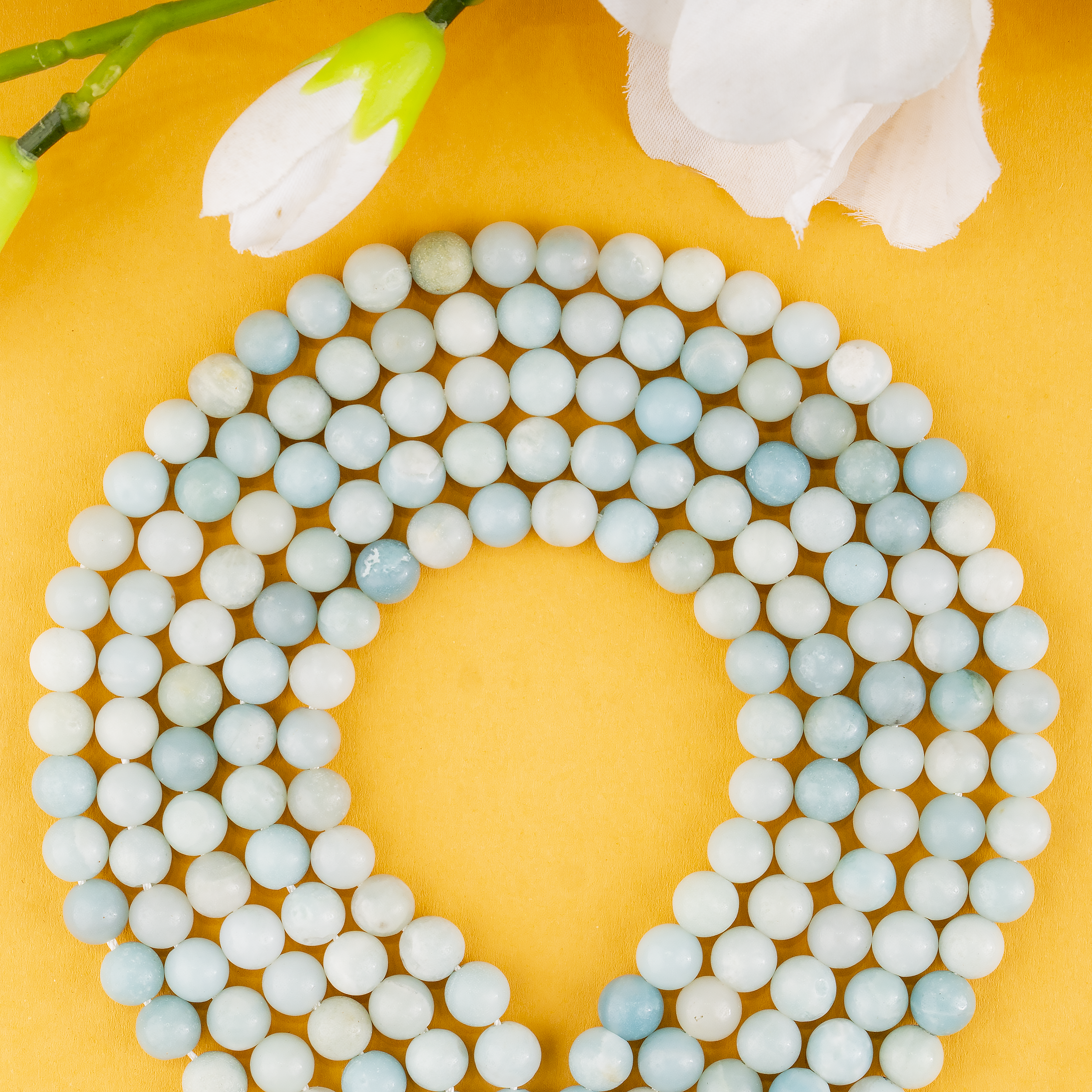 Soothing Crystals Beads - Wholesale Beads - Crystal Round Beads | Amazonite | Gemstone Healing Beads5