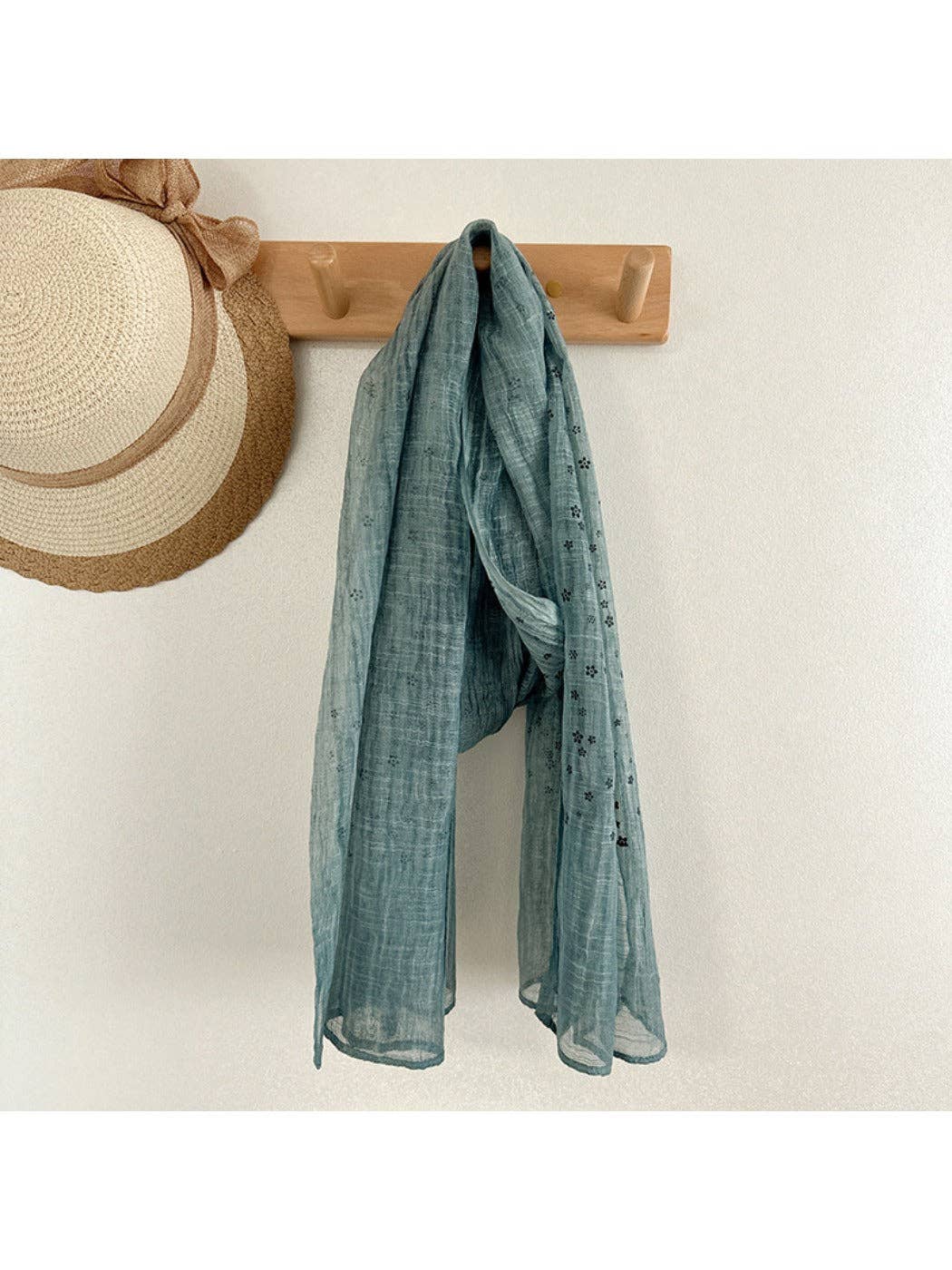 Funkyrel® Atzbranding Limited - Wholesale Sjaal - Dames - Scarvii - Zachte Sjaal met Bloemenpatroon7