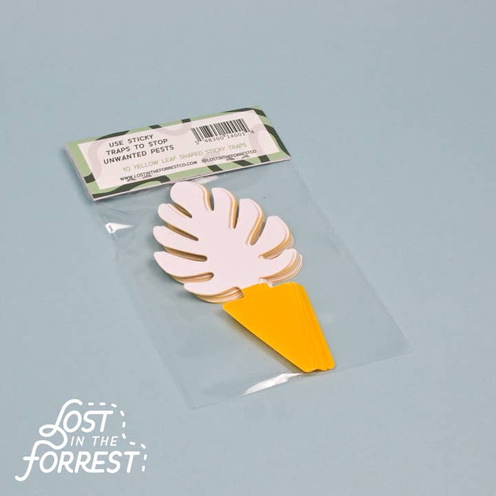 Lost in the Forrest - Wholesale Garden Tool - Leaf Sticky Traps (Pack of 10)