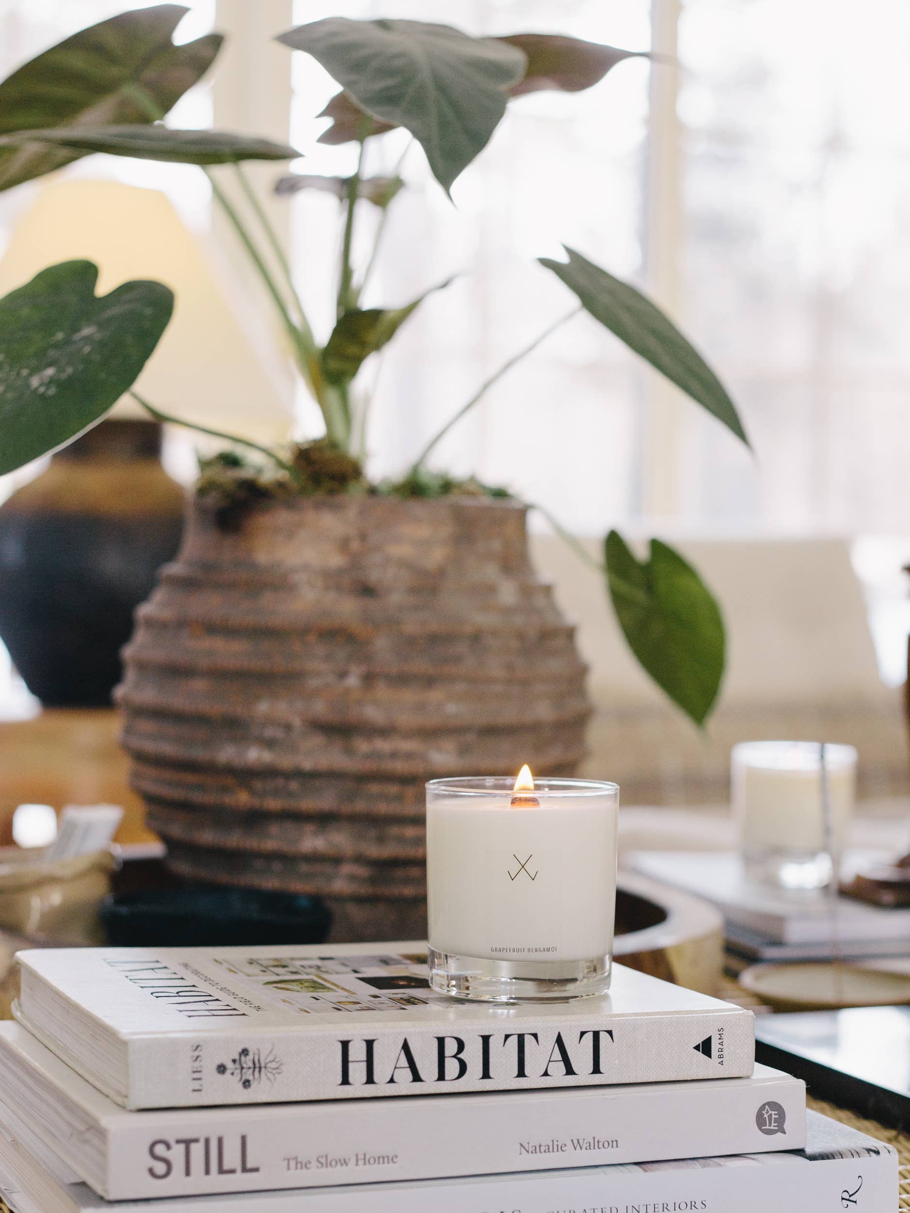 Simply Curated - Wholesale Jar/Filled Candle - Vanilla Lavender - 9 oz Soy Candles4