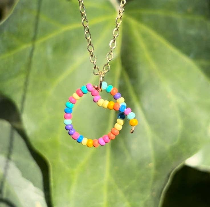 MorninGloria's - Wholesale Pendant/Charm Necklace - Beaded Initial Necklace14