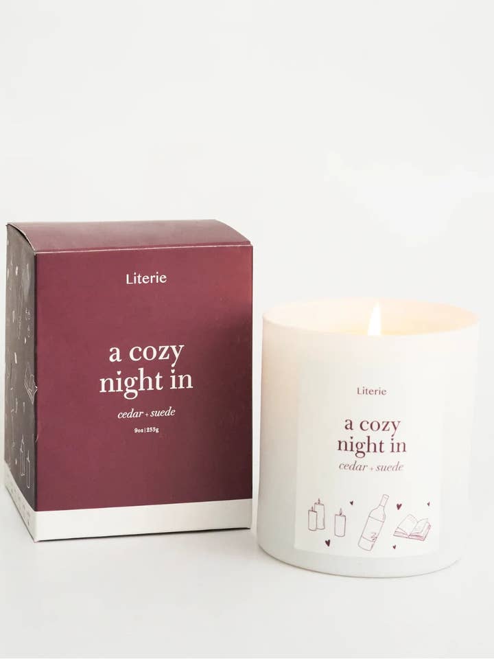 Une soirée douillette à la maison pour la vente par Literie