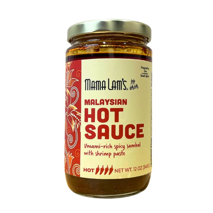 Mama Lam's - Wholesale Hot Sauce - Malaysian Hot Sauce with Shrimp Paste