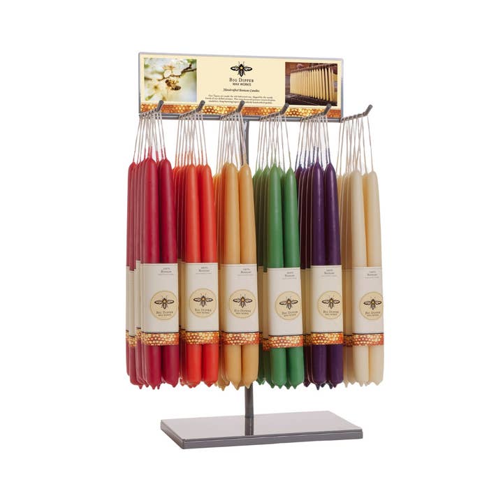Big Dipper Wax Works - Wholesale Tapered Candle/Candlestick - Taper Candles – 100% Pure Beeswax – Hand-Dipped12