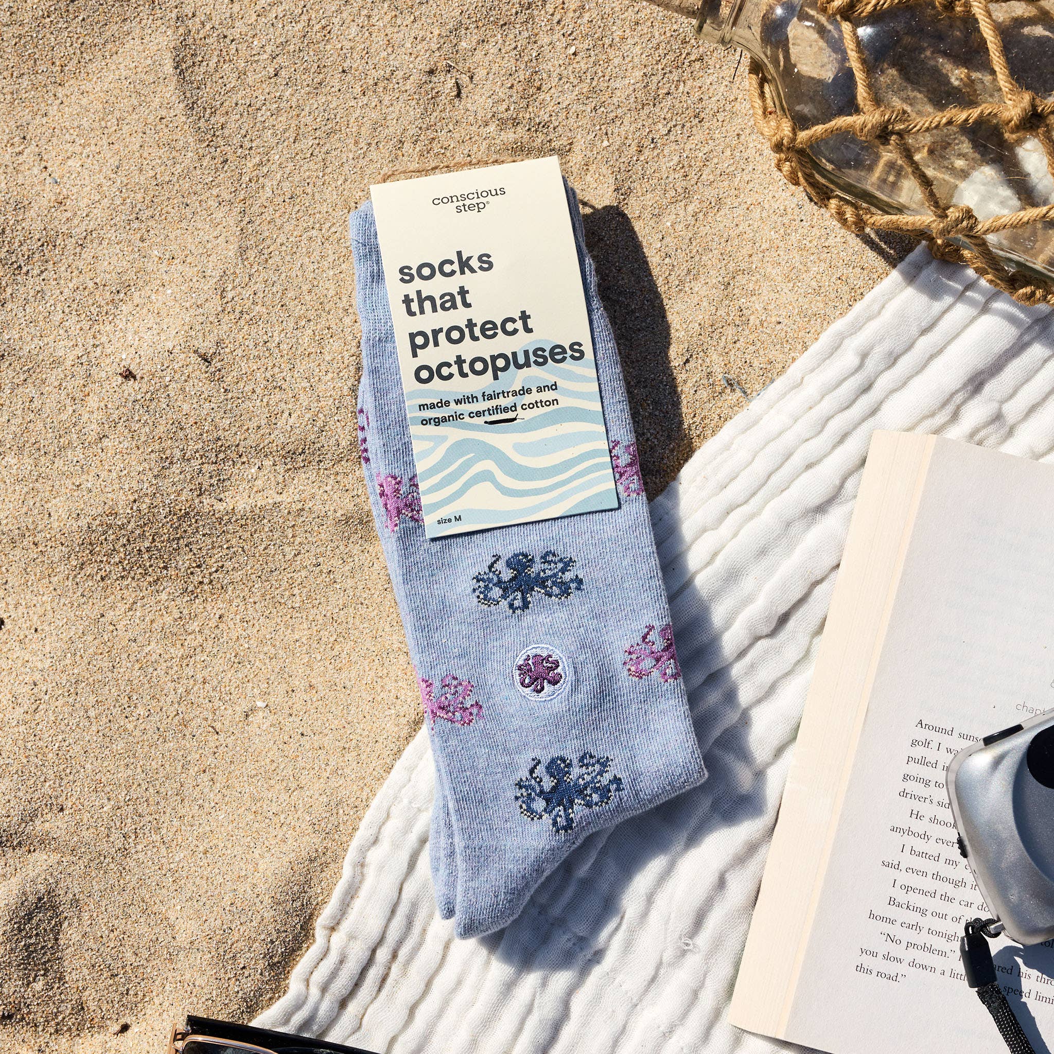 Conscious Step - Wholesale Socks - Unisex - Socks that Protect Octopuses2