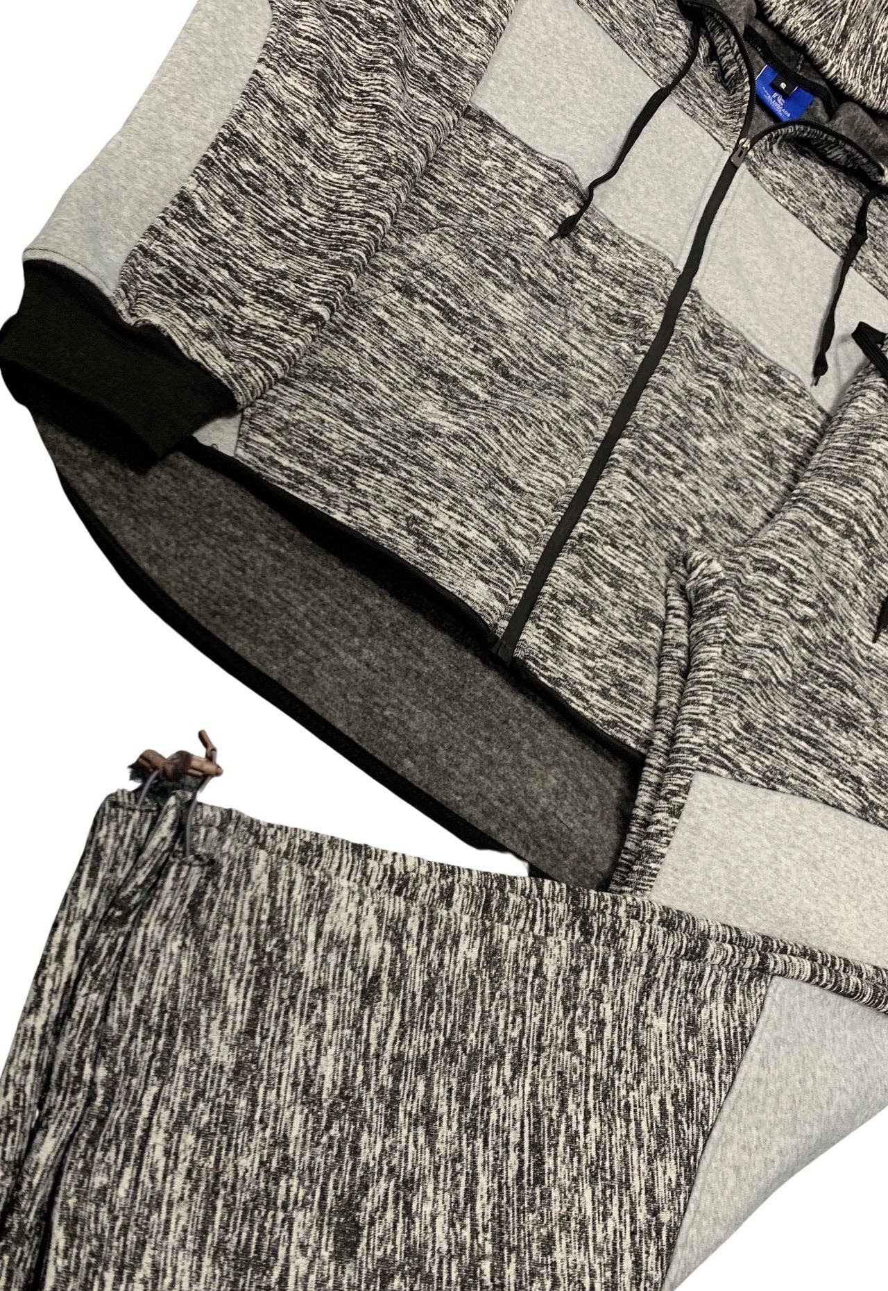 Royal Threads - Wholesale Tracksuit - Men's - Men’s Full Sweatsuit Cloud Fleece Sweat jacket with Warm winter Sweat pants Matching Suit Outfit10